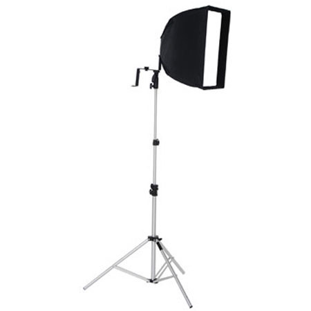 Aurora Light Bank Cameron Squarebox Kit with Cameron 8' Light Stand