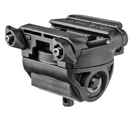 Fab Defense Pivoting Style Base for Harris Bipods, Black