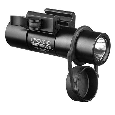 Fab Defense 1" Tactical Flashlight with Integrated Picatinny Adaptor