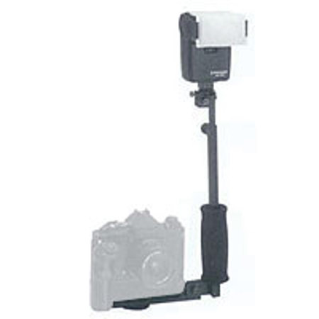 Siegelite Stratos M660 Zoom Flash Bracket for Most 35mm & Digital SLR Cameras, Aluminum