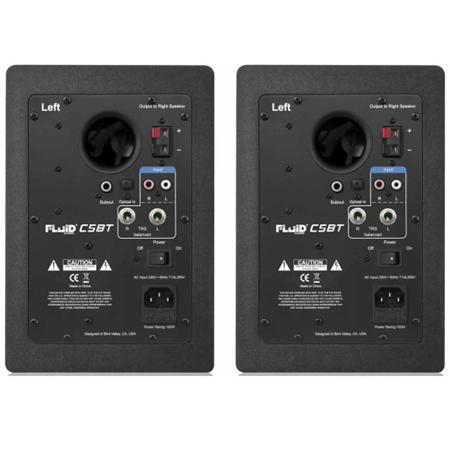 Fluid Audio Classic Series C5 Bluetooth 5" Studio Monitor, Pair, Black