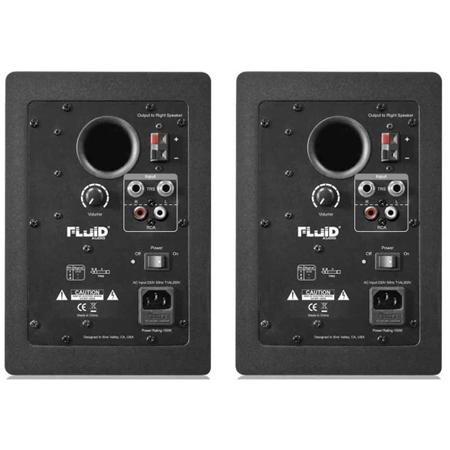 Fluid Audio Classic Series C5 5" Studio Monitor, Pair, Black