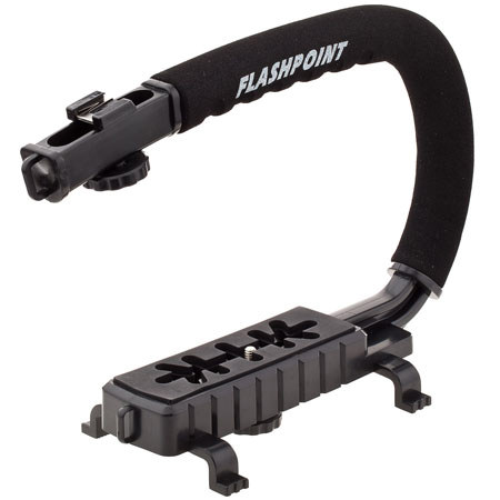 Flashpoint Pro Camera/Camcorder Stabilizing Caddie Bracket & 35 LED Light