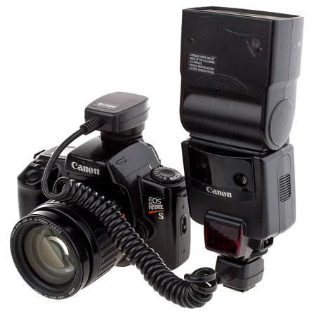 Adorama RS0445P Off-Camera ETTL2 Coiled Flash Cord, 4ft