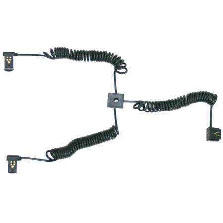 Adorama Dual Off-Camera eTTL2 Flash Sync Cord for Canon EOS Cameras #RS0435D