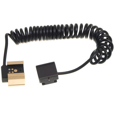 Adorama Off-Camera iTTL Coiled Flash Cord (3-Ft Max) for Nikon Cameras #RS0436P
