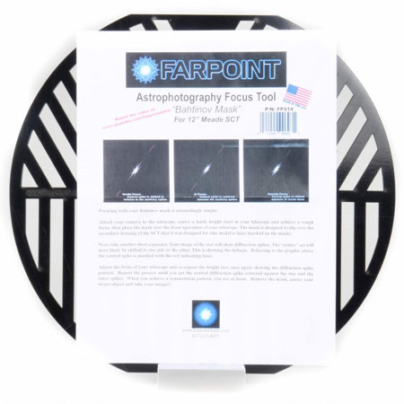 Farpoint FP414 Bahtinov Focus Mask for Meade 12" SCT