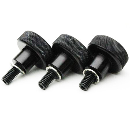 Farpoint FTKS-CL Tripod Knob Set - Clear Anodize Black