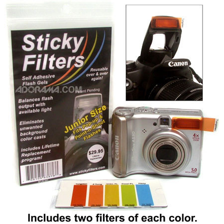 MPS SFJR001 Sticky Filters, Self Adhesive Flash Gel