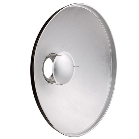Adorama 21-inch Beauty Dish Reflector for Bowens Lights