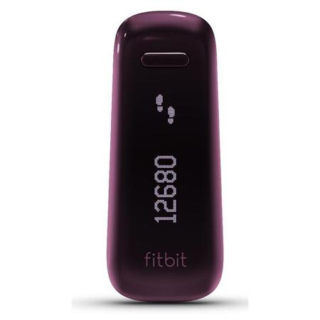 Fitbit One Wireless Activity Plus Sleep Tracker, Water Resistant, Burgundy