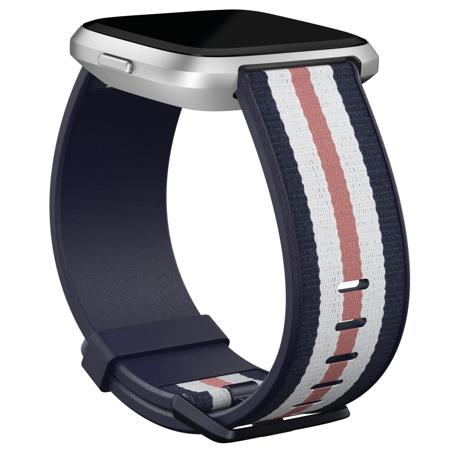 Navy and pink woven versa band deals