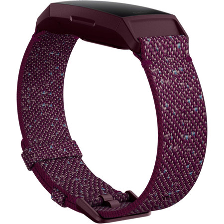 Fitbit Woven Band for Charge 4 & Charge 3 Tracker, Rosewood, Small