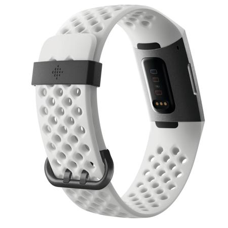 Fitbit Charge 3 with Fitbit Pay NFC, Special Edition, Frost White