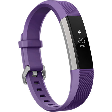 Fitbit Ace Kids Activity Tracker, Power Purple/Stainless Steel