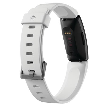 Fitbit Inspire HR Fitness Watch, White/Black