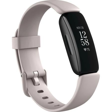 Fitbit Inspire 2 Fitness Smartwatch, Black/Lunar White