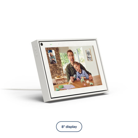 Facebook Portal Mini Smart Video Calling 8" Touchscreen Display, White