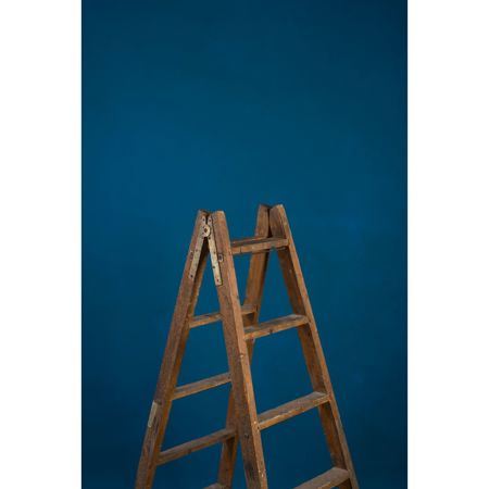 Gravity Backdrops Hand Painted Classic Canvas Low Texture Backdrop,6.2x8.9',Blue