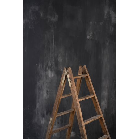 Gravity Backdrops Hand Painted Classic Canvas Strong Backdrop,5.2x8.9',Dark Gray