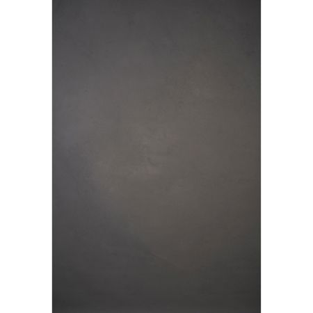 Gravity Backdrops Hand Painted Classic Collection Canvas Low Texture Backdrop, 8.9x13', Mid Gray