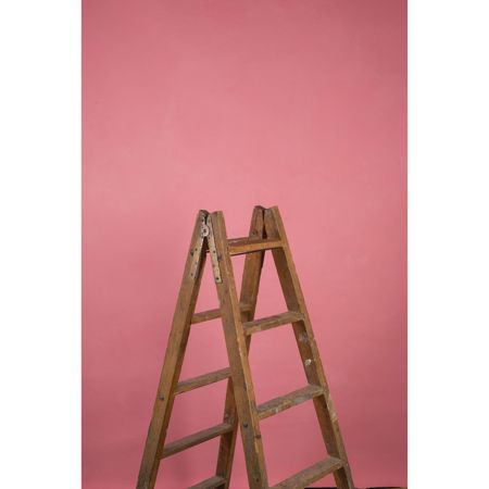 Gravity Backdrops Hand Painted Classic Canvas Low Texture Backdrop,5.2x8.9',Pink