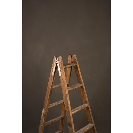 Gravity Backdrops Hand Painted Classic Canvas Low Backdrop, 8.9x13', Warm Gray