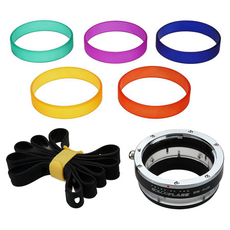 Fotodiox ArtFX ColorFlare Adapter for Canon EOS Lens to Sony E-Mount Camera