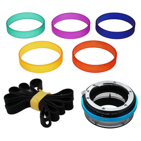 Fotodiox ArtFX ColorFlare Adapter for Nikkor F Mount Lens to MFT Mount Camera