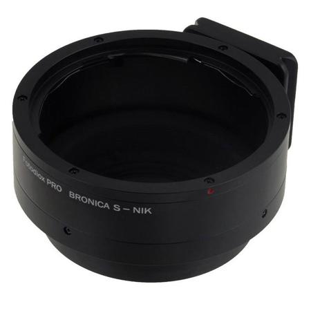 Fotodiox Pro Lens Mount Adapter for Bronica S Lens to Nikon F Mount SLR Camera