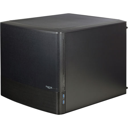Fractal Design Node 804 Micro-ATX Case with Side Window, Black FD