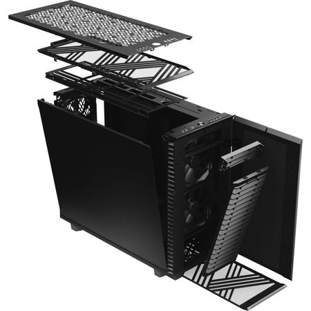 Fractal Design Define 7 E-ATX Mid-Tower Case, Black FD-C-DEF7A-01