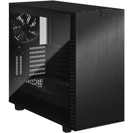 Fractal Design Define 7 Dark Tempered Glass E-ATX Mid-Tower  Case, Black
