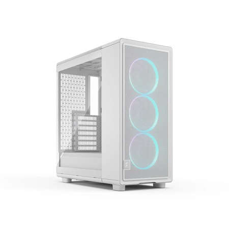 Fractal Design Epoch RGB Light Tempered Glass ATX Mid-Tower Computer Case, Black
