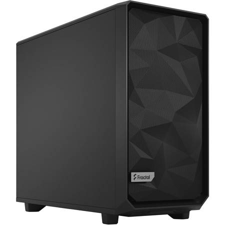 Fractal Design Meshify 2 E-ATX Mid-Tower Computer Case, Black