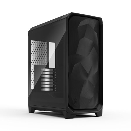 Fractal Design Meshify 3 Light Tint Tempered Glass E-ATX Mid-Tower Computer Case, Black