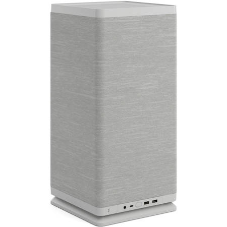 Fractal Design Mood Mini-ITX Small Form Factor Computer Case, Light Gray