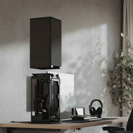 Fractal Design Mood ライトグレー Mini-ITX Fractal Design Mood Mini-ITX Small Form Factor Case