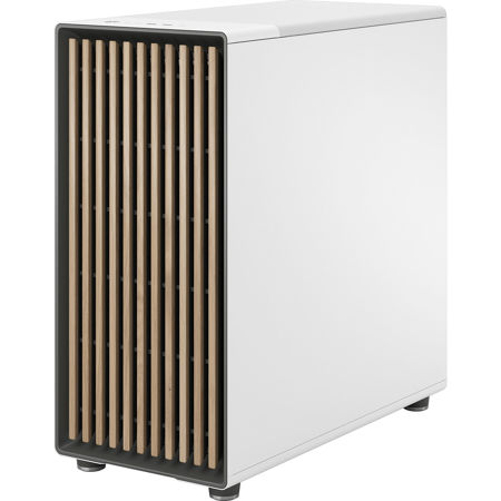 Fractal Design North XL Dark Tempered Glass E-ATX Full-Tower Computer Case, Chalk White