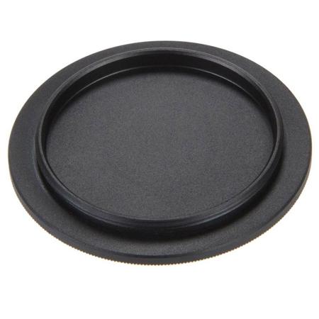 Fotodiox Premium Metal Replacement Camera Body Cap for M39 Mount Cameras, Black