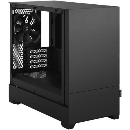 Fractal Design　Pop Mini Silent PCケース 本体 Fractal Design Pop Mini Silent Micro-ATX Tower Case, Black FD-C