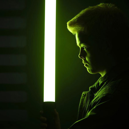 Fotodiox DaoLite Prizmo Edition DLC-2 2' RGBW+T Tube LED Wand Light Kit, Battery