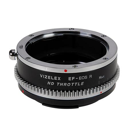 Fotodiox Vizelex Cine ND Throttle Lens Mount Adapter, Canon EOS Lens to RF Mount