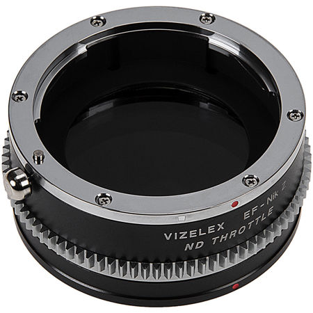 Fotodiox Vizelex ND Throttle Lens Adapter, Canon EF/EF-S Lens to Nikon Z Camera