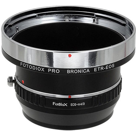 Fotodiox Pro Lens Mount Adapter for Bronica ETR Mount SLR Lenses to MFT Camera