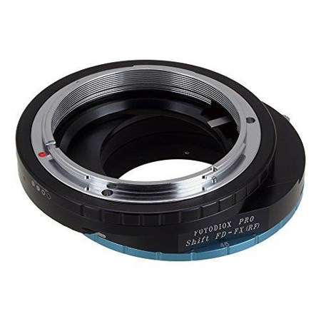 Fotodiox Pro Lens Mount Shift Adapter, Canon FD & FL 35mm Lens to Fuji X Camera