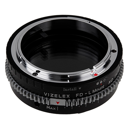 Fotodiox Vizelex ND Throttle Lens Adapter for Canon FD & FL 35mm Lens to L-Mount