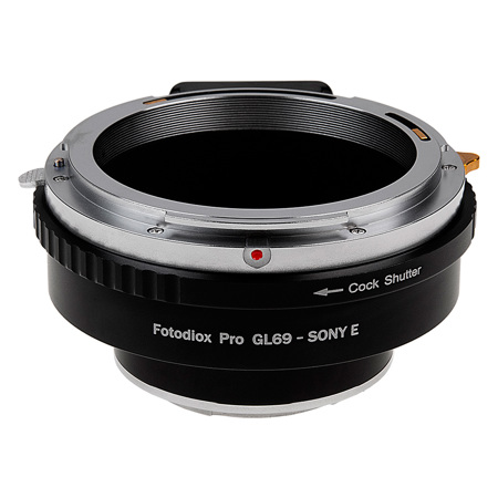 Fotodiox Pro Lens Mount Adapter for Fujica GL69 Lens to Sony Alpha E Camera