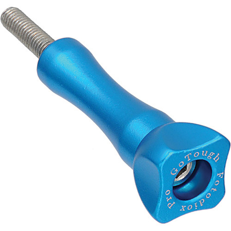Fotodiox GoTough 45mm Long Thumbscrew with Aluminum Bolt Knob, Blue
