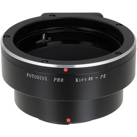 Fotodiox Pro Lens Mount Adapter for Kiev 88 SLR Lens to Pentax K (PK) SLR Camera